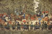 Maurice Prendergast Central Park, oil